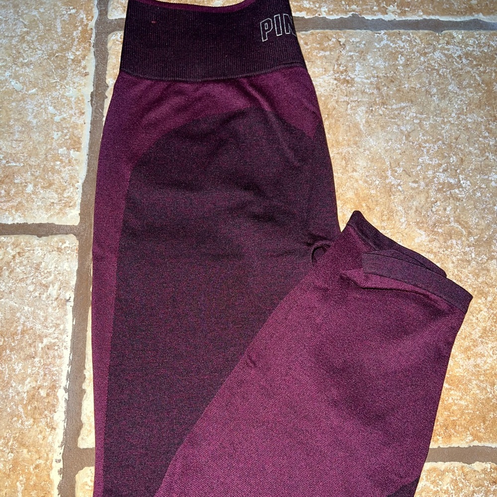 Pink Seamless Leggings
